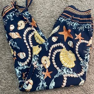 Maeve by Anthro sz XS ocean print pants